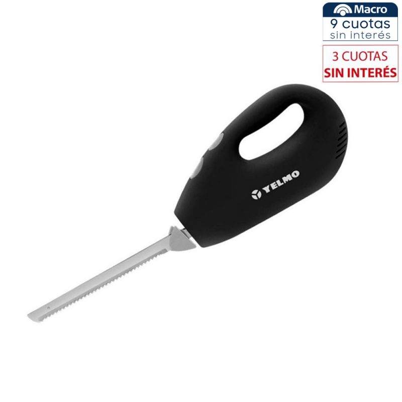 Cuchillo eléctrico Yelmo CH-7800 Negro