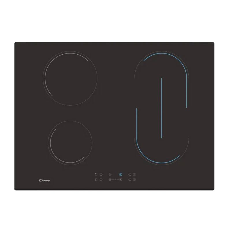 Anafe Eléctrico Vitrocerámico 70CM 4H Candy CH74BVT Touch Negro