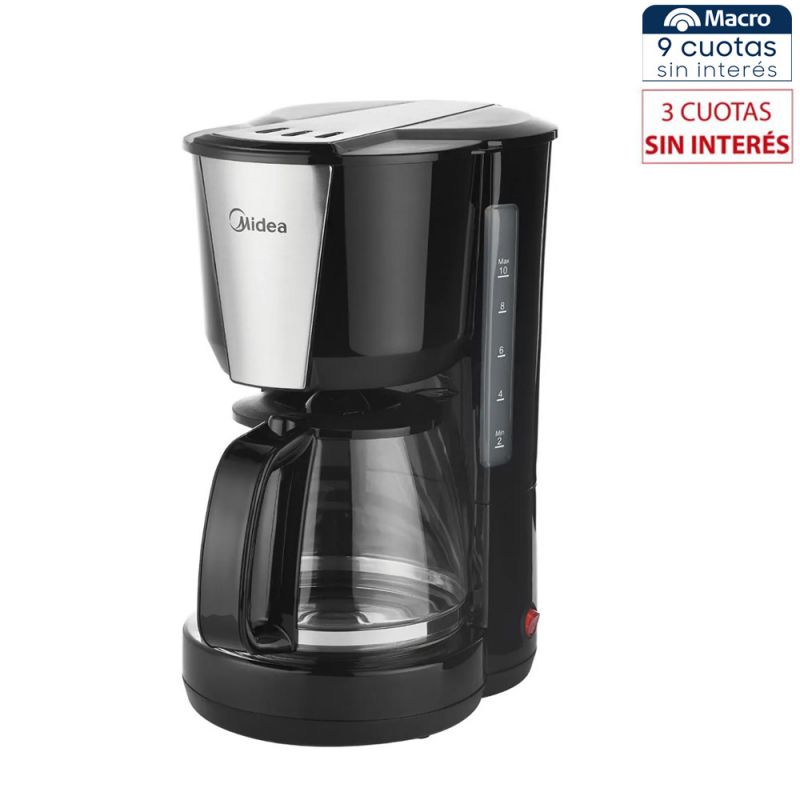 Cafetera de Filtro Midea CM-M112BAR1 Negro