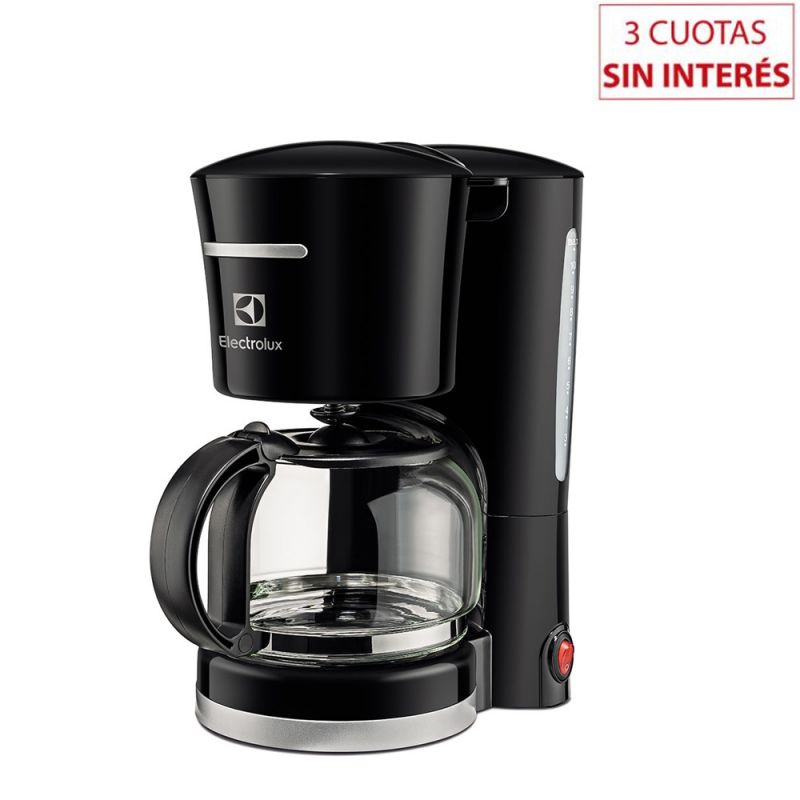 Cafetera de Filtro 0.6Lts Electrolux CMB21 Negra