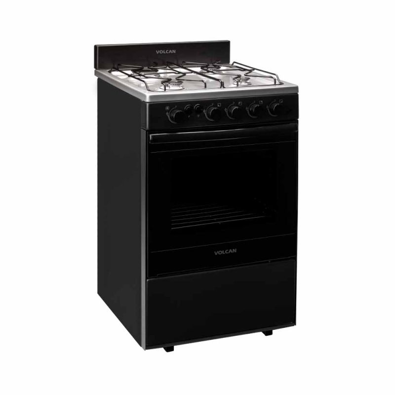 Cocina a Gas 55CM 4H Volcan 87665VM Grafito