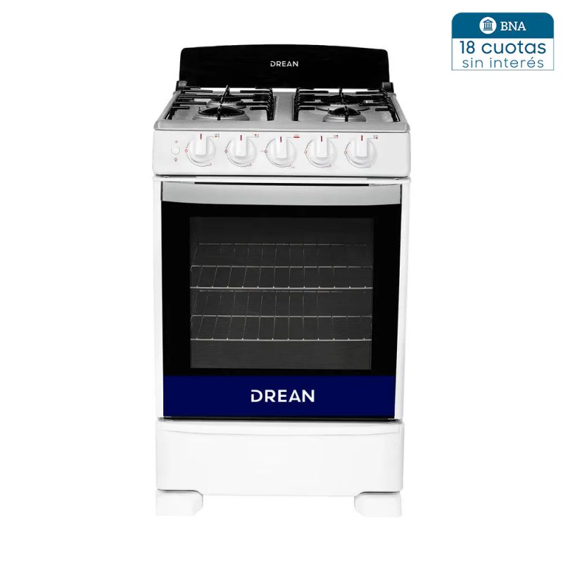 Cocina Multigas 55CM 4H Drean CD5502AB Blanco