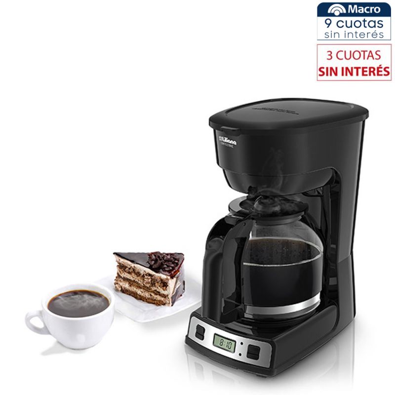 Cafetera Eléctrica 1,8Lts Liliana CoffeeTime AC931 Negro