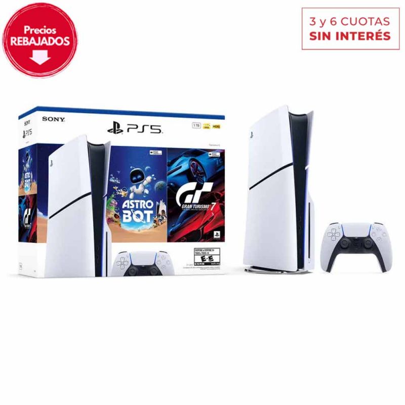 Consola Sony PlayStation 5 CFI2115A01X PS5 Slim Standard 1TB-SSD