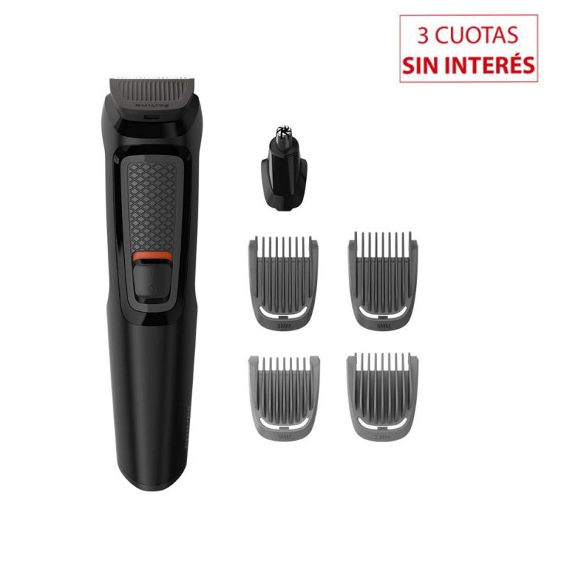Cortabarba Philips Multigroom MG3711/15 Negro