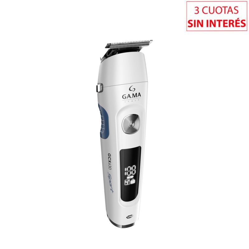 Cortadora Clipper GAMA GCX 630 Wet & Dry 17 Piezas Blanco