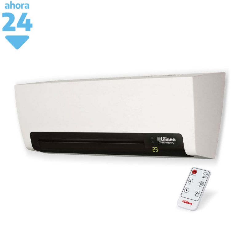Calefactor de pared tipo split Liliana Confortempo CWD900 Blanco