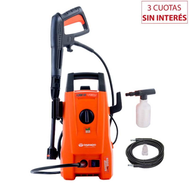 Hidrolavadora Alta Presión Daewoo DAX 1130 1200W