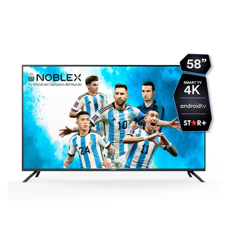 Smart TV 58" Noblex UHD 4K DB58X7550 Android TV