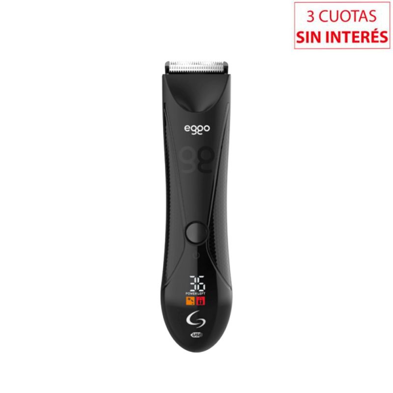 Depiladora Corporal Clipper Gama GT EGGO 7 Inalámbrica Negro