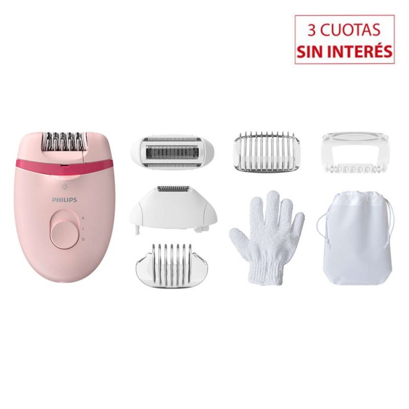 Depiladora Philips BRE285/00 Satinelle Essential +7 accesorios
