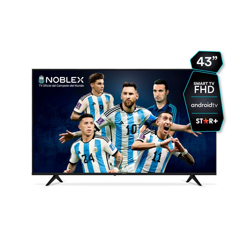 Smart TV 43 Noblex FHD DK43X7100 Android Negro