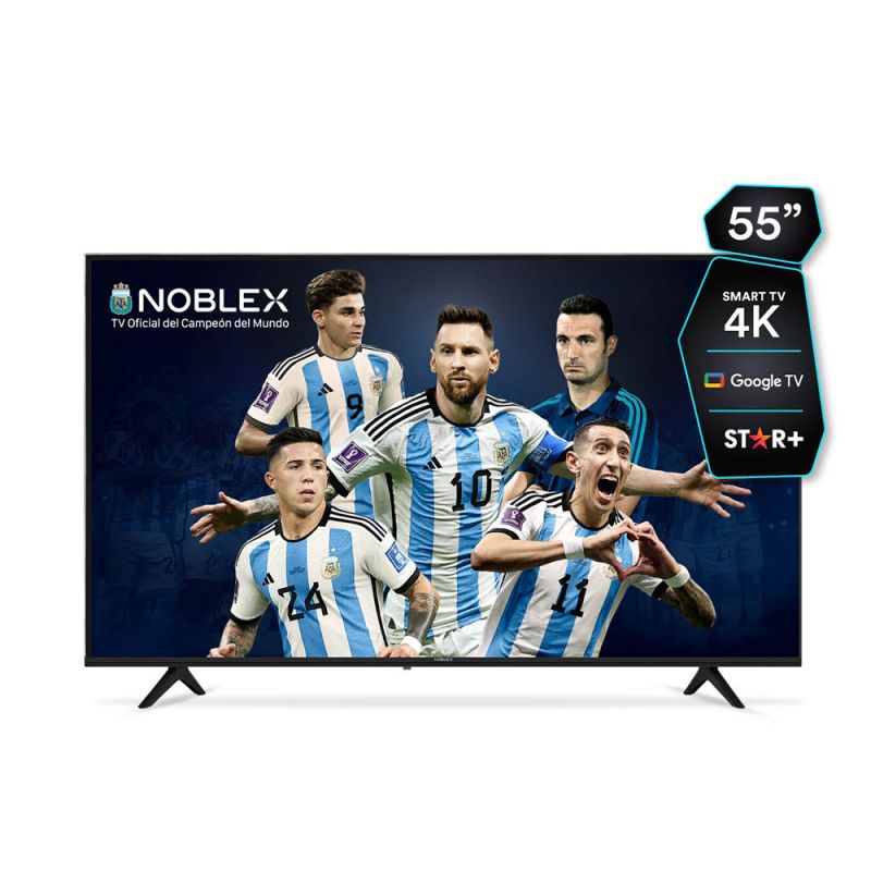 Smart TV 55" Noblex UHD 4K DK55X7500 Google TV Negro
