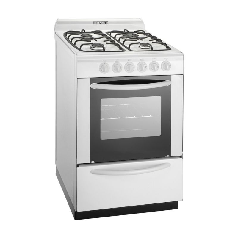 Cocina a Gas 56CM 4H Domec CBUPLEV Blanca