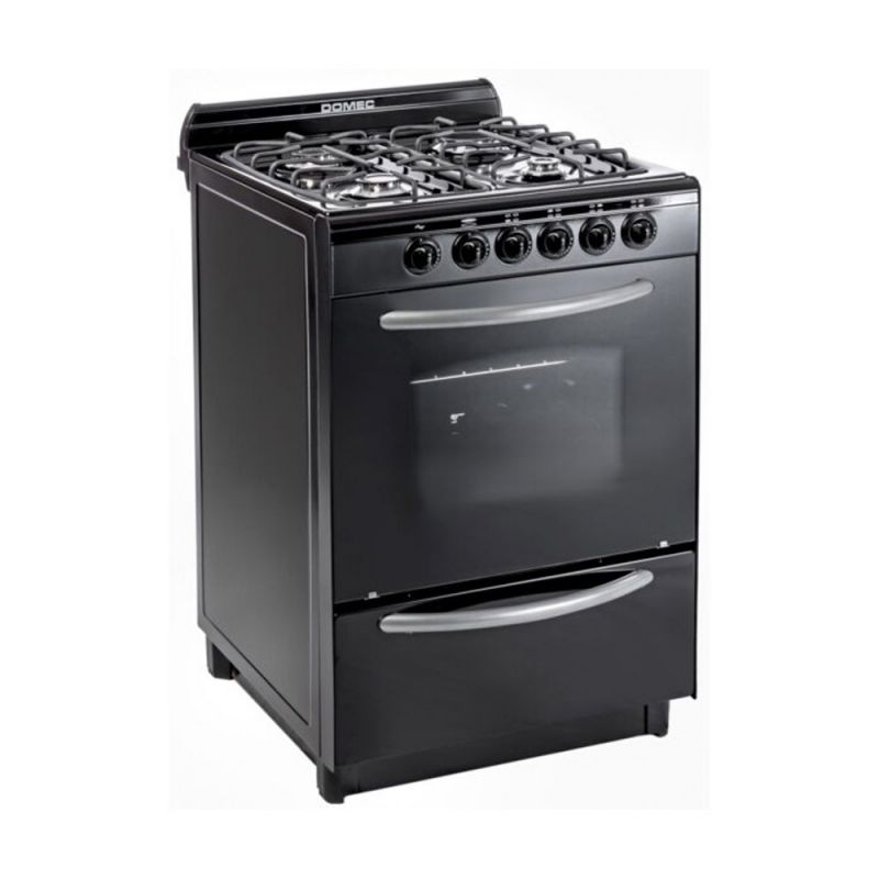 Cocina a Gas 56CM 4H Domec CNUPLEV Negra