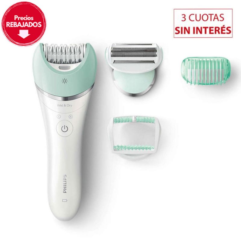 Depiladora Philips Satinelle Doutzen BRE620 Wet&Dry
