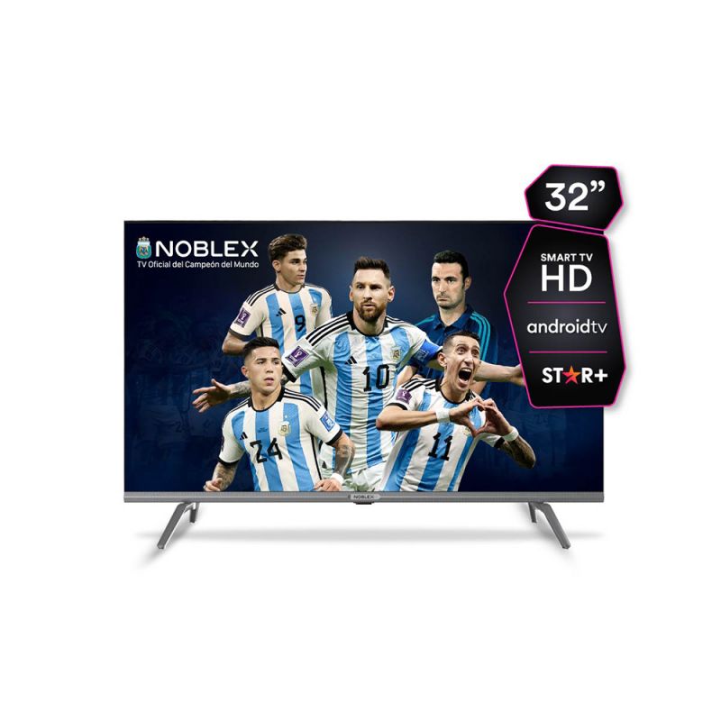 Smart TV 32" Noblex HD DR32X7000 Android Gris