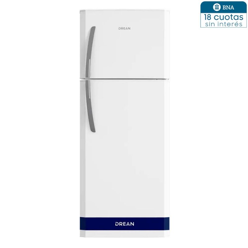 Heladera C/Freezer Cíclica 363Lt Drean HDR370F50B Blanco