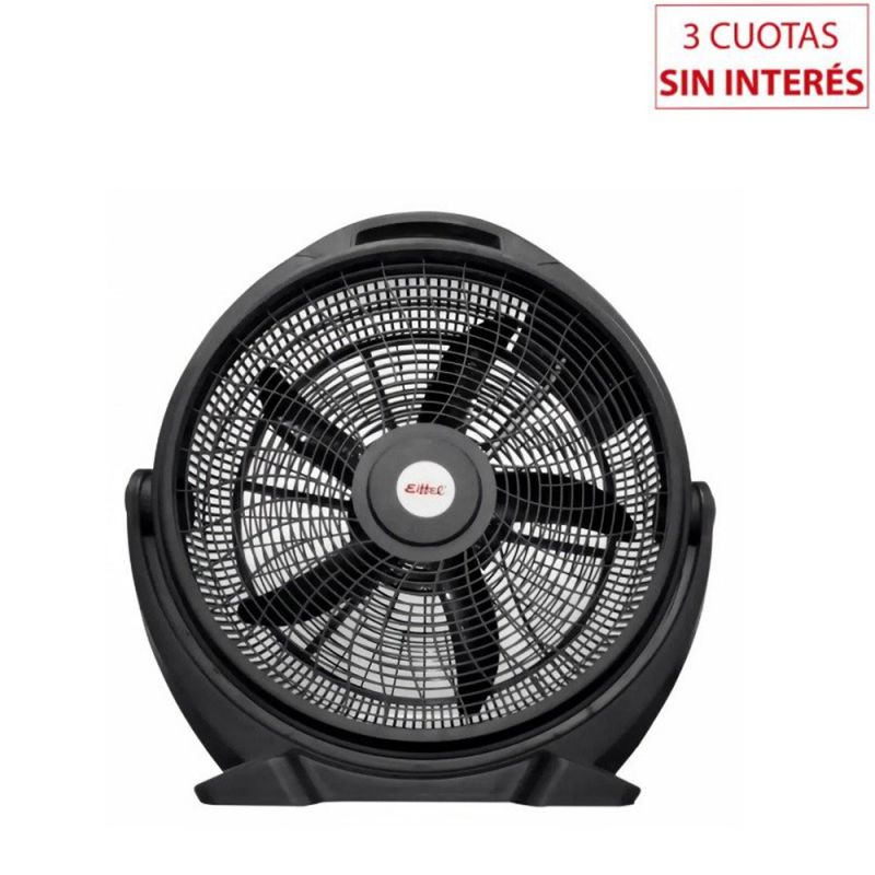 Turboventilador Oscilante 20" Eiffel E-530 Negro