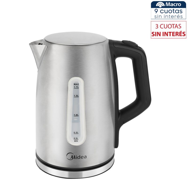 Pava Eléctrica Midea EK-DC17 / 380110 Digital Inox