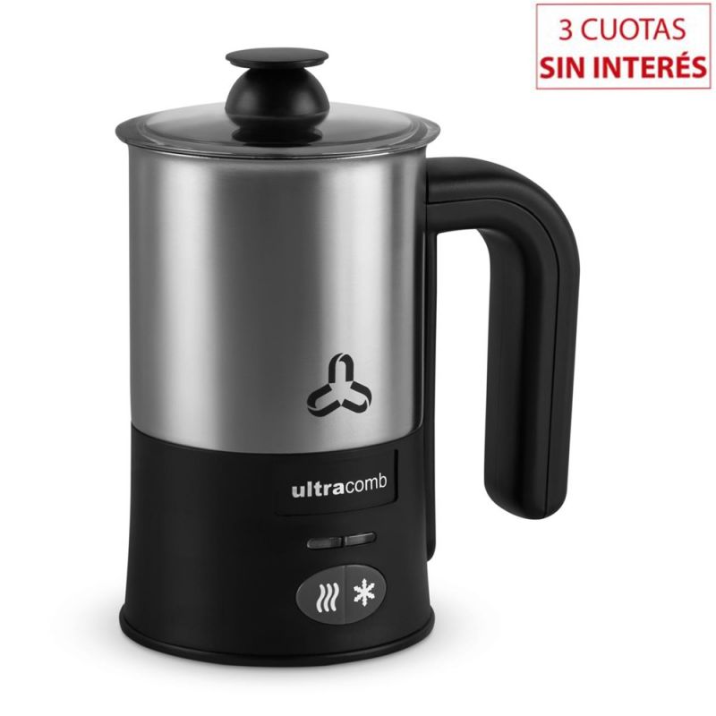 Espumador emulsionador de Leche Ultracomb EL-8501 Inox