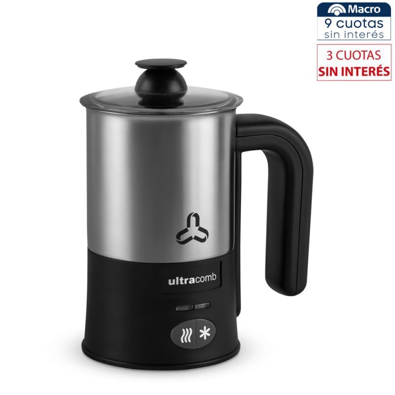 Espumador emulsionador de Leche Ultracomb EL-8501 Inox