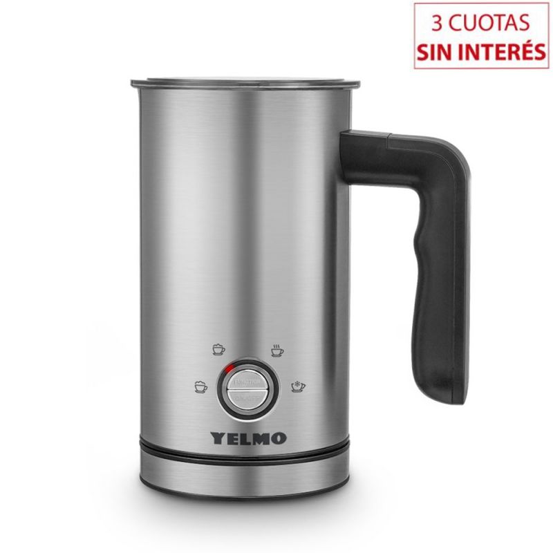 Espumador de Leche Yelmo EL9501 Inox