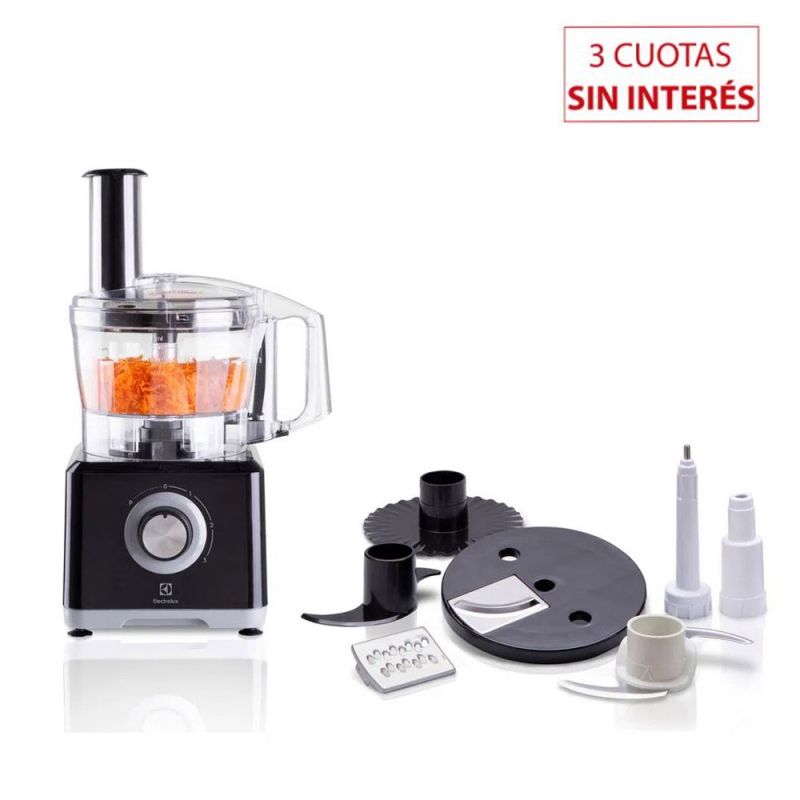 Electrolux Multiprocesadora 3 Velocidades FPL20 600W Negra