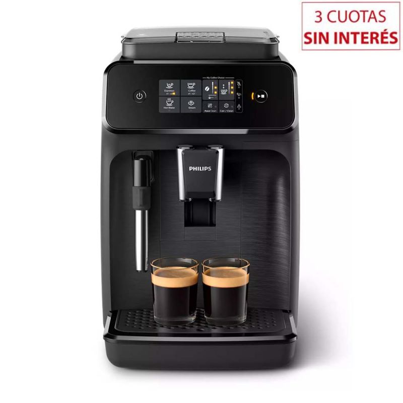 Cafetera Espresso Philips EP1220/02 C/Molinillo Automática Negro