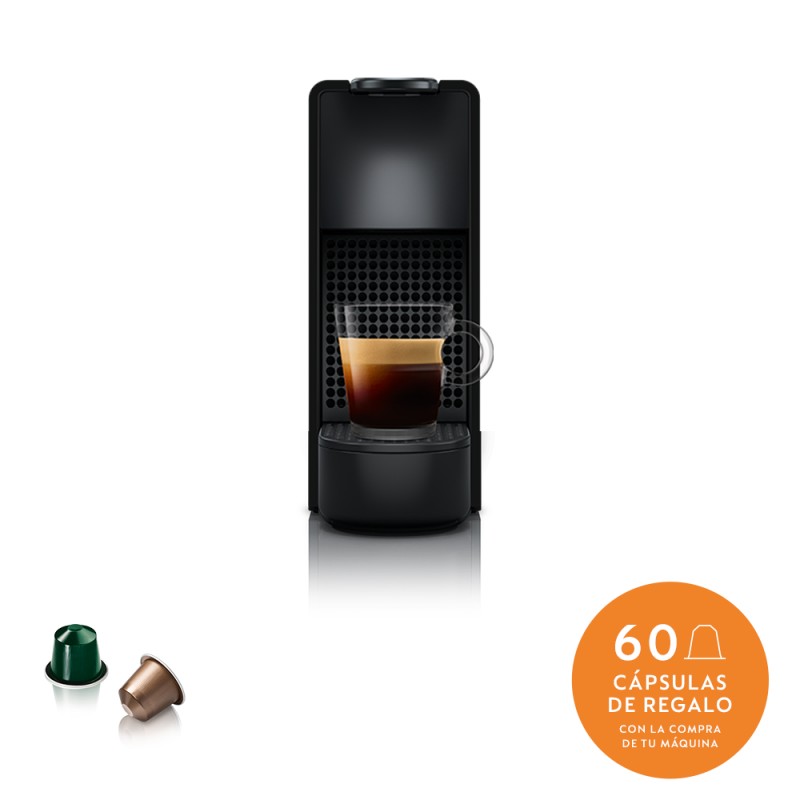 Cafetera Nespresso ESSENZA C30-AR-BK618353 Mini Black