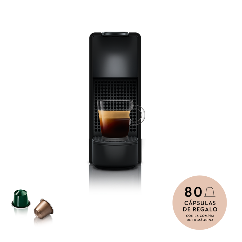 Cafetera Nespresso ESSENZA C30-AR-BK618353 Mini Black