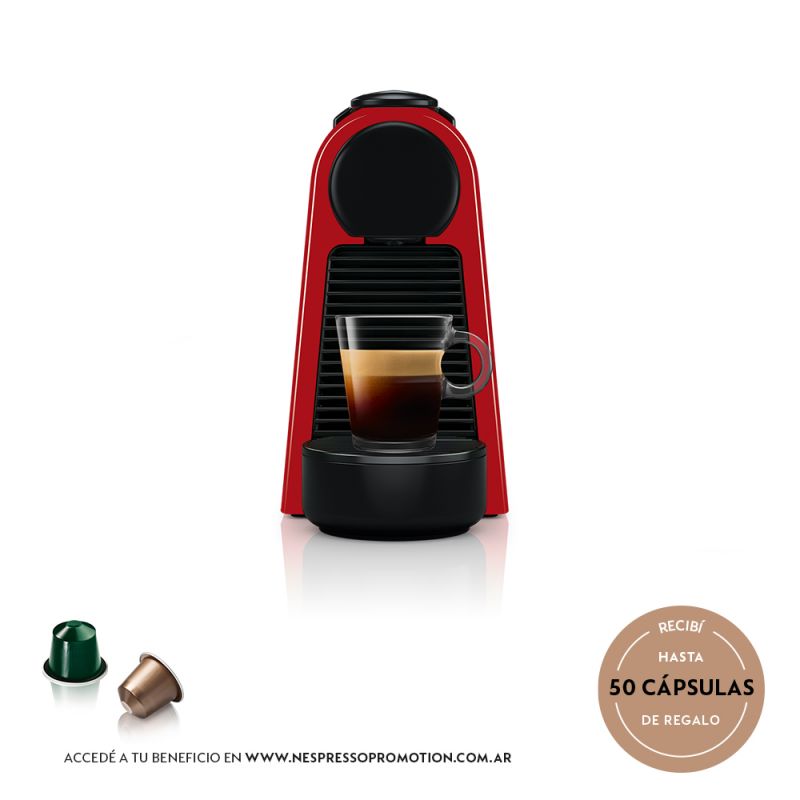 Cafetera Nespresso ESSENZA Mini Red 619497