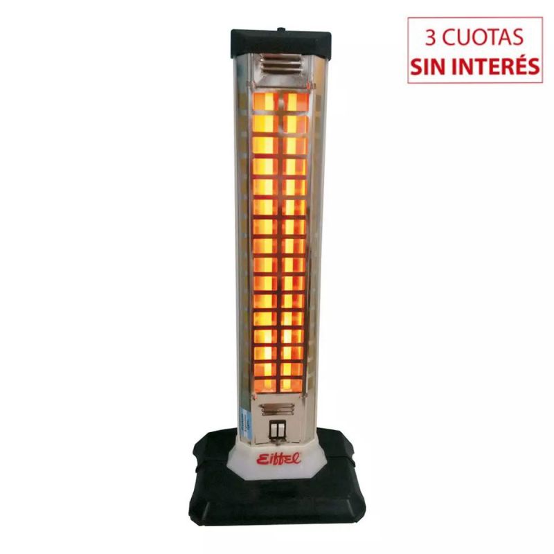 Estufa de Cuarzo Vertical Eiffel E-501 600-1200W