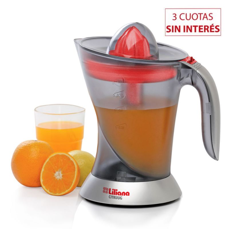 Exprimidor Eléctrico Liliana Citrijug AE920 Gris