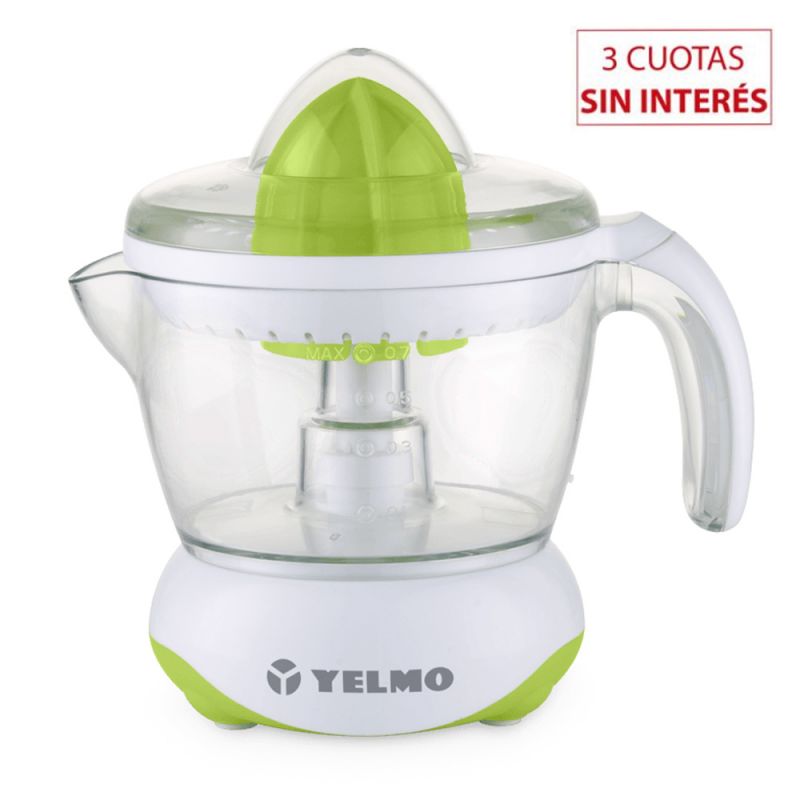 Exprimidor Eléctrico Yelmo EX-1303 Blanco con Verde