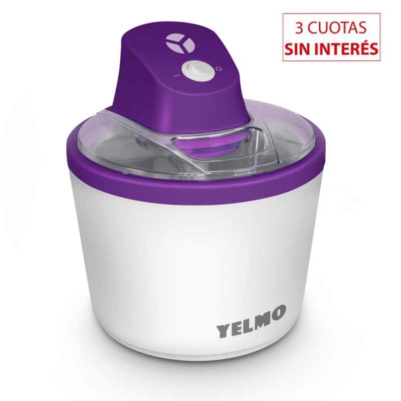 Fabrica de Helados Yelmo FH-3300 1.5Lts Blanco Violeta