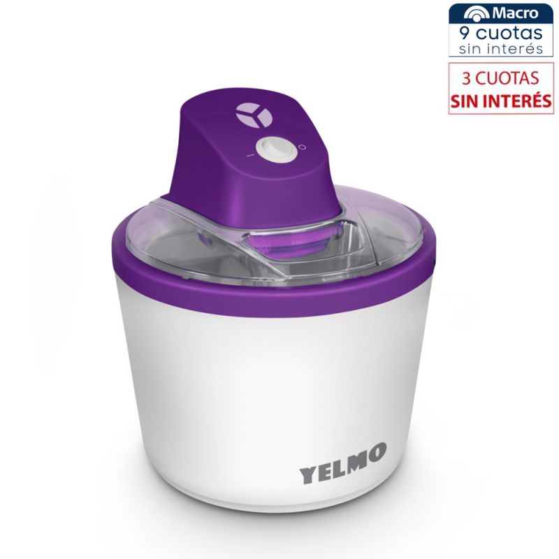 Fabrica de Helados Yelmo FH-3300 1.5Lts Blanco Violeta