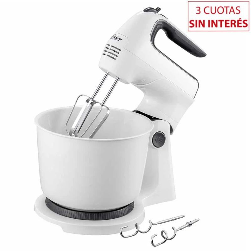 Batidora de Mano con Bowl Oster FPSTHS3610-354 250w Blanca