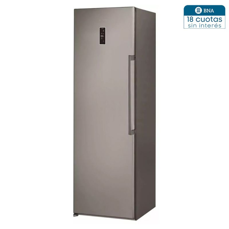Freezer Vertical 256Lts Ariston UA8 F1D X AG No Frost Inox
