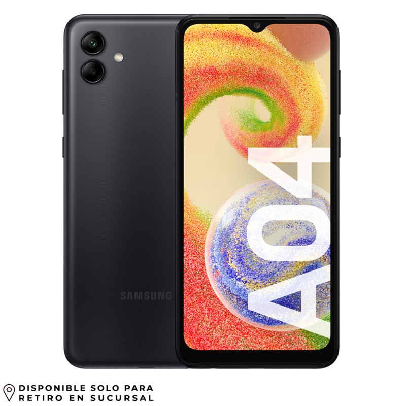 Celular Samsung Galaxy A04 4G 128GB Negro