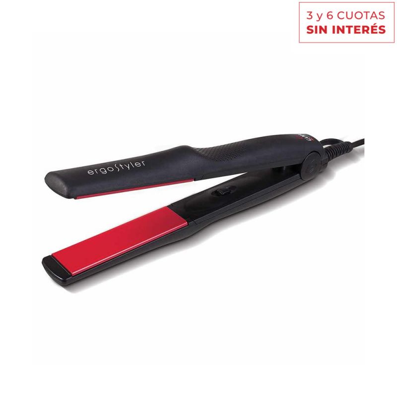 Plancha de Cabello Gama Ergostyler 6993 Negro