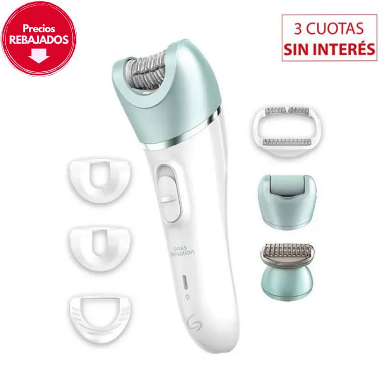 Depiladora Electrica Gama OASIS Sensation S/144453 6 Accesorios