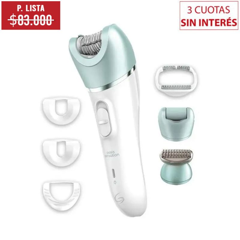 Depiladora Electrica Gama OASIS Sensation S/144453 6 Accesorios