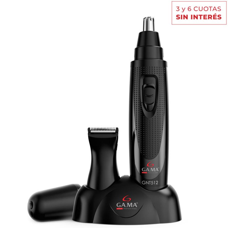 Cortadora Trimmer para Nariz y Oreja GAMA GNT512 Inalámbrico Negro