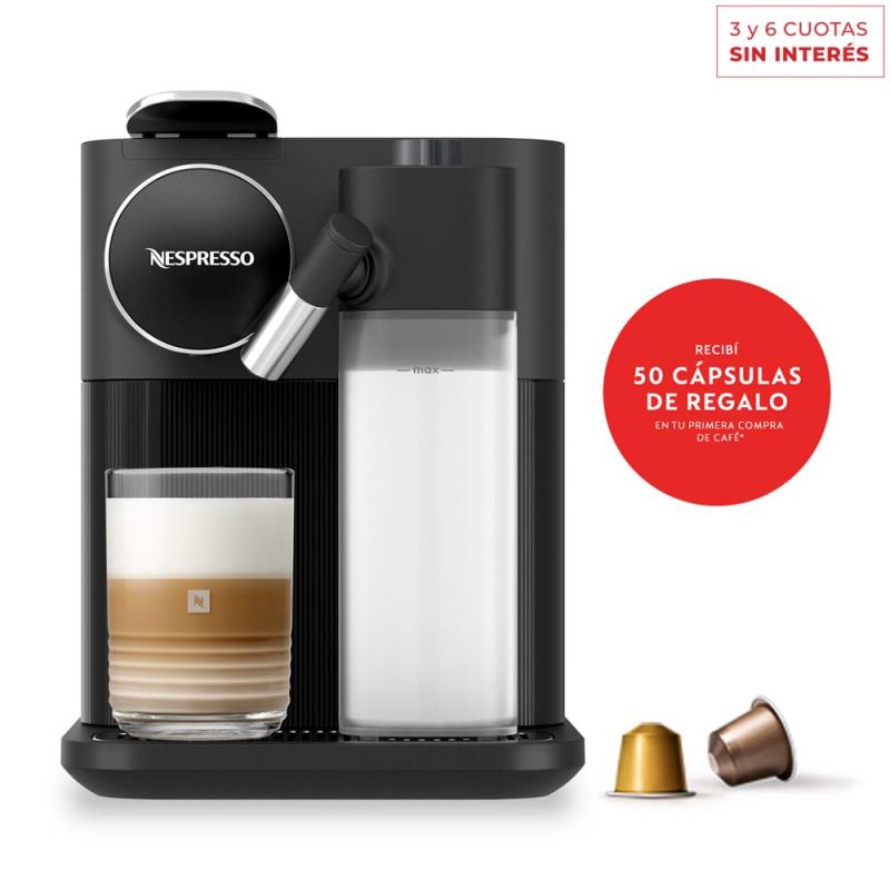 Cafetera Nespresso Gran Lattissima F541-AR-BK-NE Black