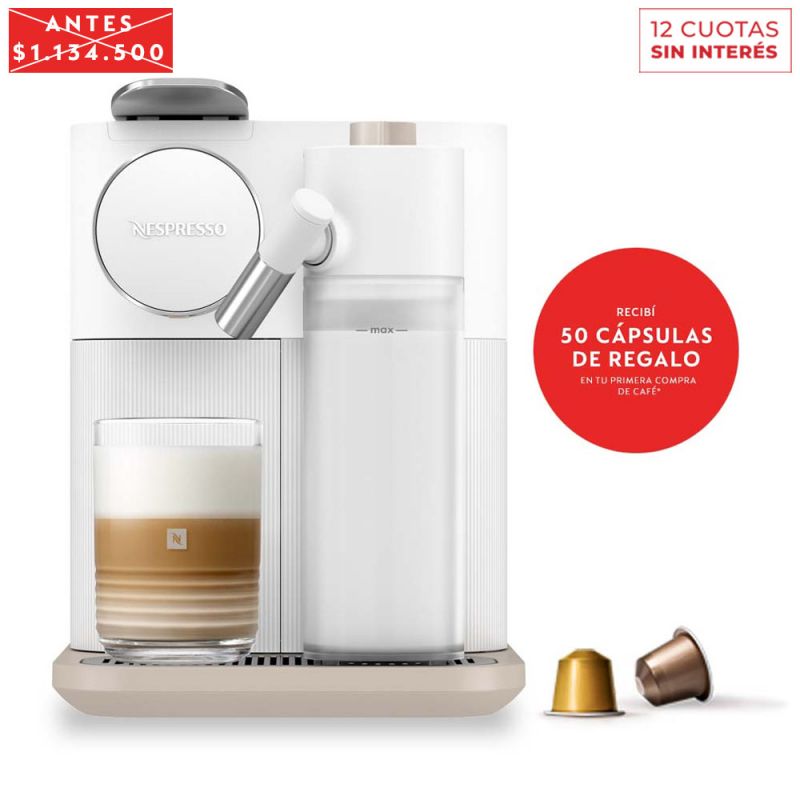 Cafetera Nespresso Gran Lattissima F531-541AR Blanco