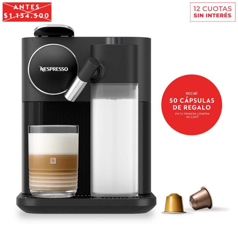 Cafetera Nespresso Gran Lattissima F541-AR-BK-NE Black