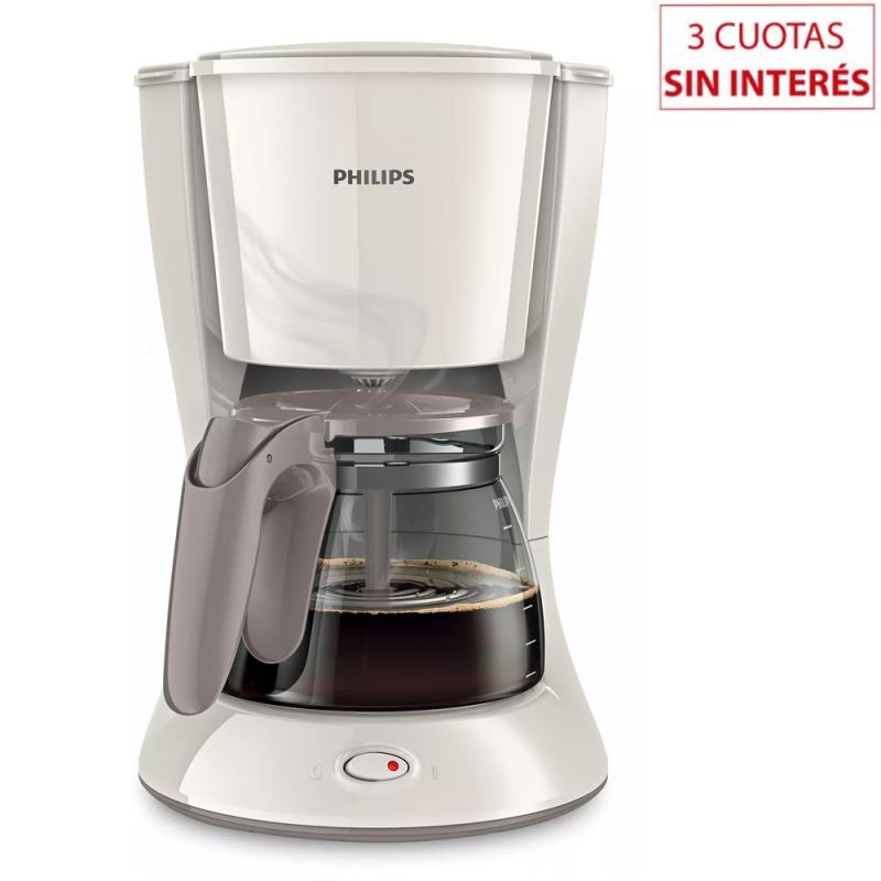 Cafetera de Filtro Philips Daily Collection HD7461/00 Beige