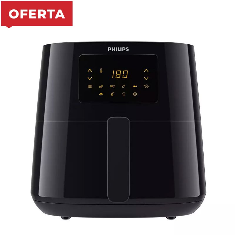 Freidora Sin Aceite Digital Philips Airfryer XL HD9270/91 Negro