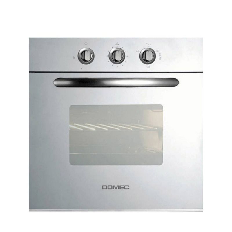 Horno de Empotrar Eléctrico 60cm Domec HE18 Reflex Inox